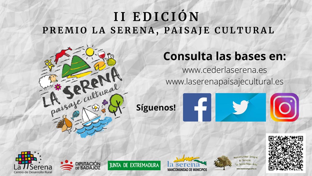 Se abre el plazo para la presentación de candidaturas al II Premio «La Serena, Paisaje Cultural», al mérito comarcal