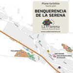 Plano turístico Benquerencia de La Serena