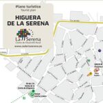 Plano turístico Higuera de La Serena