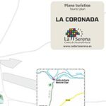 Plano turístico La Coronada