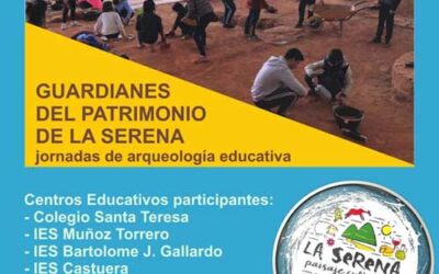 La Serena, Paisaje Cultural celebrará junto a la Mancomunidad de Municipios de La Serena una nueva edición de las jornadas arqueológicas educativas «Guardianes del Patrimonio»