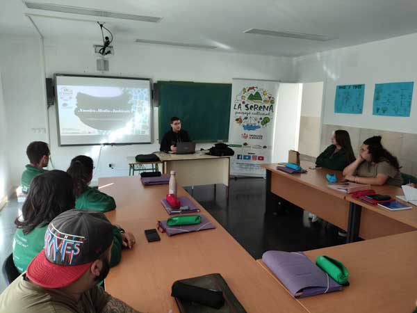Las iniciativas «La Serena, Paisaje Cultural» y «Ciudades Saludables» imparten los módulos de sensibilización ambiental en escuelas profesionales y colaborativos rurales